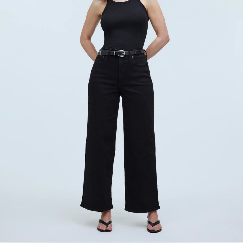 Madewell The Petite Curvy Perfect Vintage Wide-Leg Jean- 25p